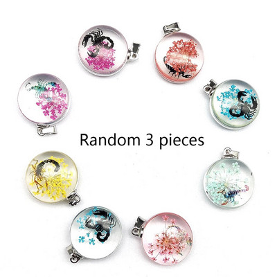 3 tk. Läbipaistev ovaalne akrüülist pressitud Lucky Clover kroonleht Pandlaga vaiguga konserveeritud värsked kuivatatud lilled ripatsid ehete valmistamiseks