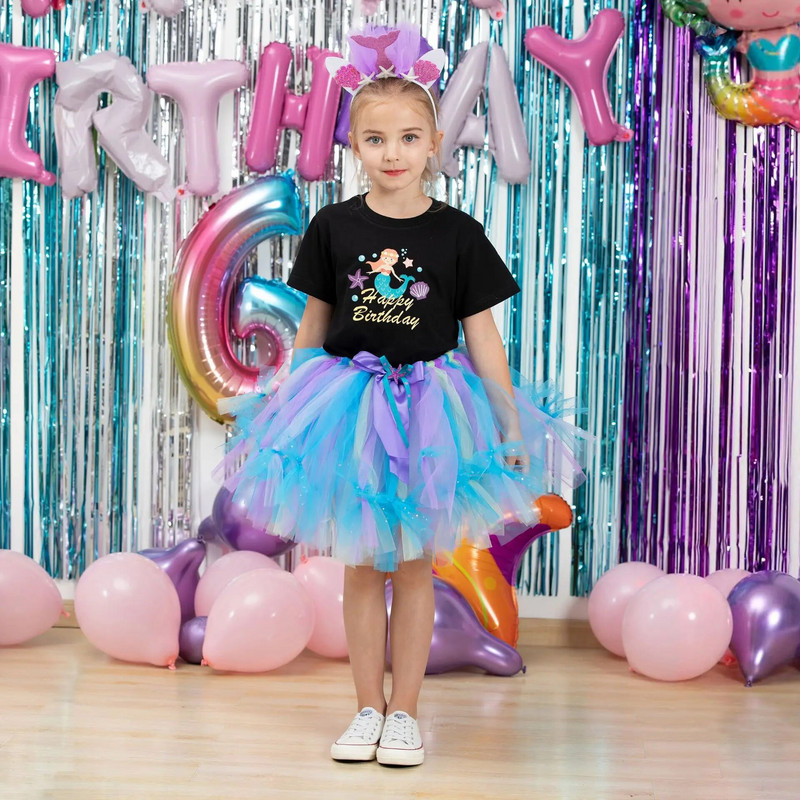 Baby girls Παστέλ Tutu Φούστες Παιδικές Χειροποίητες Φούστες Μπαλέτου Tutus Pettiskirt με ροζ κορδέλα Φιόγκος Παιδικές φούστες για πάρτι γενεθλίων