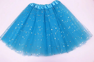 YWHUANSEN Lovely Star Glitter Girl Lopsakas seelik Kolmekihiline litrid Kid Ball Kleit Polleras Laste Ballett Tutus Pettiskrit Fluffy