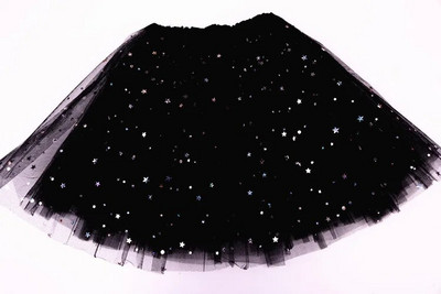 YWHUANSEN Lovely Star Glitter Girl Lopsakas seelik Kolmekihiline litrid Kid Ball Kleit Polleras Laste Ballett Tutus Pettiskrit Fluffy