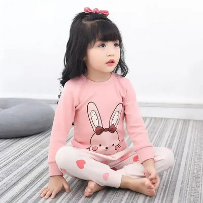Pijamale pentru bebeluși băieți Toamnă cu mâneci lungi Îmbrăcăminte pentru copii Lenjerie de noapte Pijama pentru adolescenți Seturi de pijamale din bumbac pentru copii 6 8 10 12 14 ani