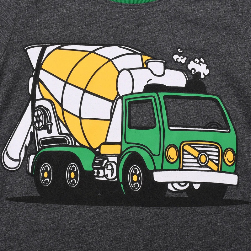 Berniukų pižamos rinkinys Ilgas Toddler Pjs Little Kids Car Sleepwear