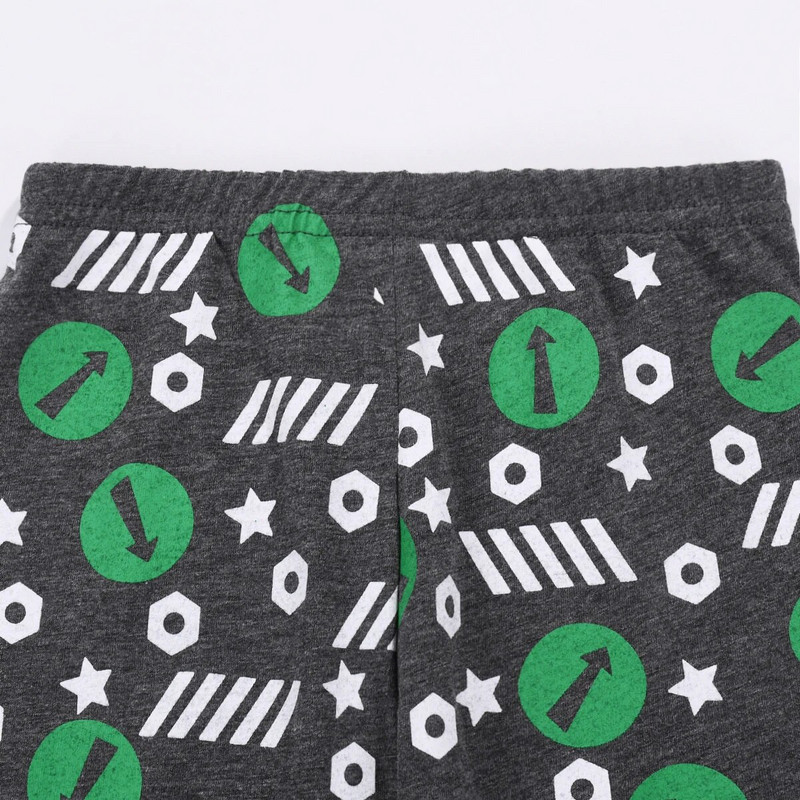 Berniukų pižamos rinkinys Ilgas Toddler Pjs Little Kids Car Sleepwear