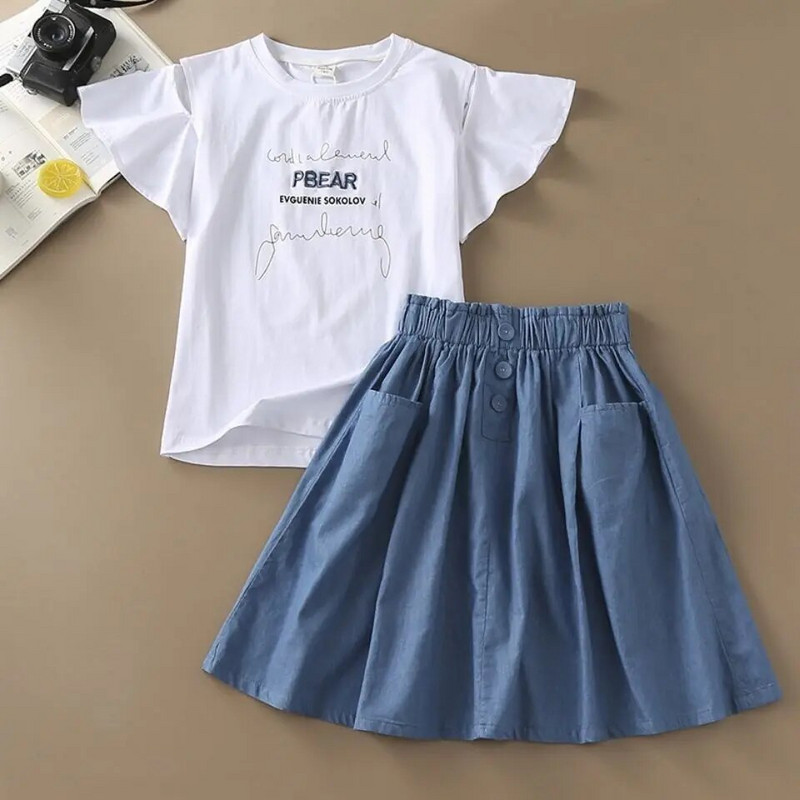 2022 novo proljeće jesen ljeto Djevojčice Dječja pamučna suknja udobna slatka odjeća za bebe Dječja odjeća