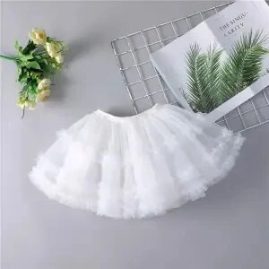 Tüdrukute seelikud Princess Mesh laste Pettiseelik Moeshow Seelik Roosa Sinine Beež Must Valge Miniseelik Tüdrukutele 2.3.4.5.6.7Y