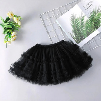 Tüdrukute seelikud Princess Mesh laste Pettiseelik Moeshow Seelik Roosa Sinine Beež Must Valge Miniseelik Tüdrukutele 2.3.4.5.6.7Y