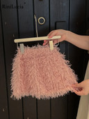 RiniLucia Suknja za novorođenčad za djevojčice s punim resicama za djecu Jesenska odjeća za malu djecu Ružičasta suknja za djevojčice, dječja odjeća za sve kombinacije