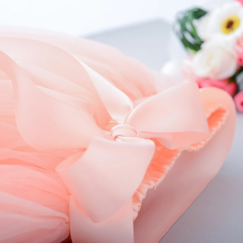 2022 m. Tutu Ilgi Sijonai Juosmuo Šifonas Vaikų rutulinė suknelė Mergaičių Drabužiai Vaikiški Drabužiai Kalėdoms Tiulis mergaičių princesės sijonas