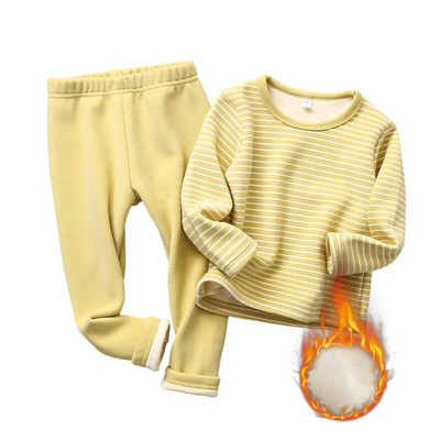 Talvised laste plüüsis pidžaamakomplektid soojad Korea pidžaamad poistele Paksutele tüdrukutele magamisriided 2–12-aastastele fliisist beebi termopesu