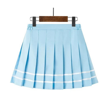 2023 Άνοιξη κοριτσίστικη πλισέ φούστα Preppy στυλ Casual κοντή φούστα για παιδιά Four Seasons Σχολικές εφηβικές παιδικές φούστες