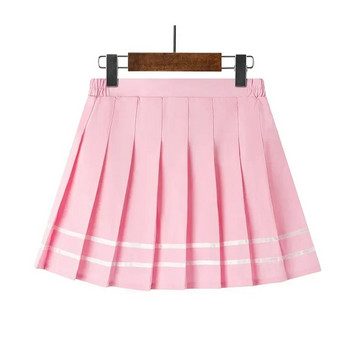 2023 Άνοιξη κοριτσίστικη πλισέ φούστα Preppy στυλ Casual κοντή φούστα για παιδιά Four Seasons Σχολικές εφηβικές παιδικές φούστες