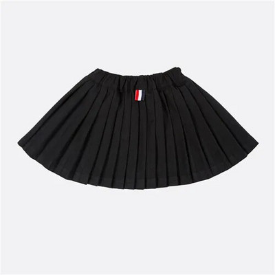 Tüdrukute plisseeritud seelikud Laste kooliseelik Kevad-sügis ühevärviline Tutu seelik Väikelapse tüdrukute tantsupeo seelikud Lasteriided