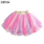 DXTON Νέα Γυναικεία Φούστα Συνονθύλευμα Tutu Φούστα Pettiskirts Πάρτι γενεθλίων Κοριτσίστικα Ρούχα Άνοιξη και Χειμώνας Παιδική Φούστα Vestidos