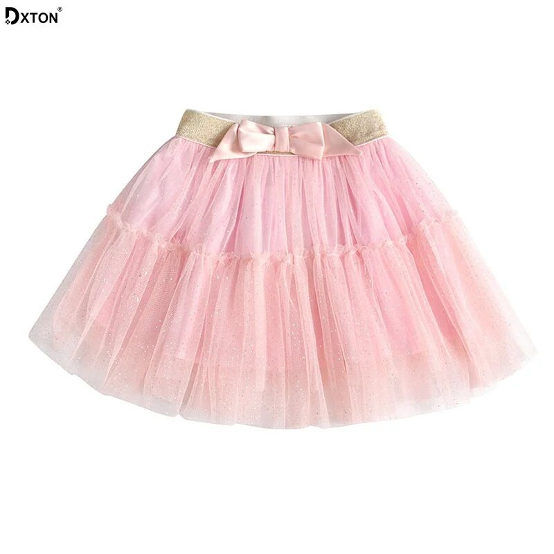 DXTON Νέα Γυναικεία Φούστα Συνονθύλευμα Tutu Φούστα Pettiskirts Πάρτι γενεθλίων Κοριτσίστικα Ρούχα Άνοιξη και Χειμώνας Παιδική Φούστα Vestidos