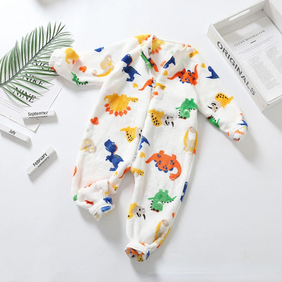 1 până la 5 ani de iarnă flanel pijamale pentru copii saci de dormit barceloane pentru băieți și fete costume dintr-o bucată pentru ținută acasă