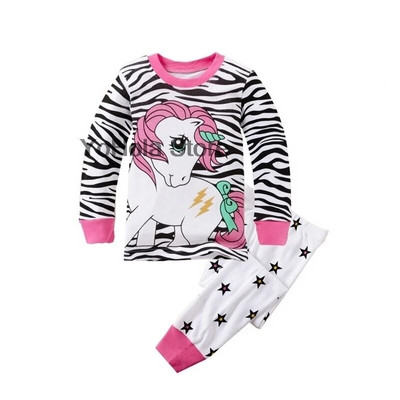 Proljeće Jesen Meke tople motociklističke pidžame s punim rukavima Pidžame za dječake Casual Homewear Pidžame za djevojčice Dječja odjeća za spavanje