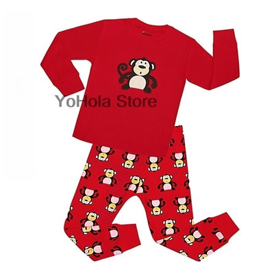 Proljeće Jesen Meke tople motociklističke pidžame s punim rukavima Pidžame za dječake Casual Homewear Pidžame za djevojčice Dječja odjeća za spavanje