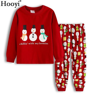 Dino Boys Sleepwear Suits 100% Cotton Μακριά Παιδικά Σετ Μοτοσικλέτες Μπλουζάκια Παντελόνια 2 τεμαχίων Σετ Παιδικές Πυτζάμες 2 3 4 5 6 7 Έτος