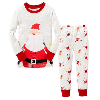 Dino Boys Sleepwear Suits 100% Cotton Μακριά Παιδικά Σετ Μοτοσικλέτες Μπλουζάκια Παντελόνια 2 τεμαχίων Σετ Παιδικές Πυτζάμες 2 3 4 5 6 7 Έτος