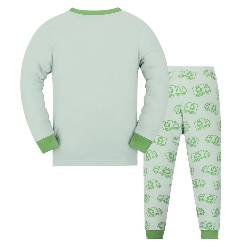 Σετ Πιτζάμες Αγοριών Long Toddler Pjs Little Kids Sleepwear