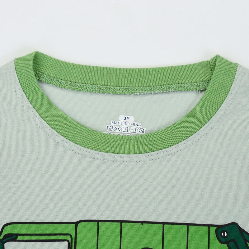 Σετ Πιτζάμες Αγοριών Long Toddler Pjs Little Kids Sleepwear