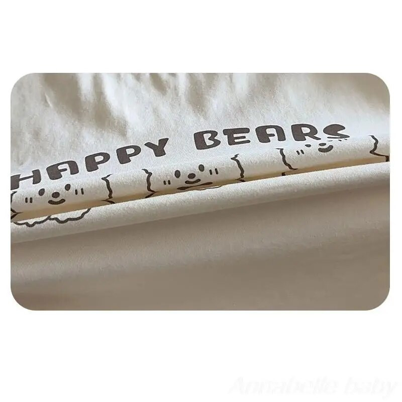 Plonas geltonai rudos spalvos languotas vaikiškas pižamos rinkinys berniukams mergaitėms nuo 1 iki 2 3 4 5 6 7 8 9 10 11 12 metų Paprasti vaikiški rūbai namų apranga