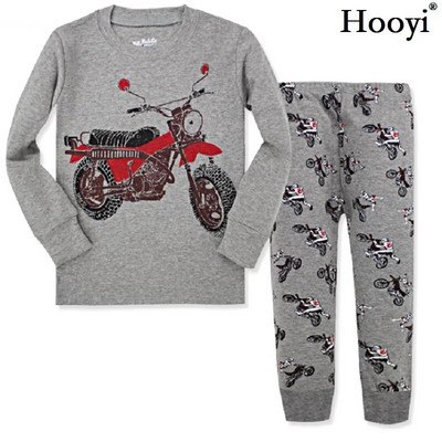 Hooyi Blue Shark Boys Pidžaamad Riided Kostüümid Sügiskevad 2 3 4 5 6 7 Aastased Laste Pidžaamad Uneülikond Puuvillane Beebi Pidžaama