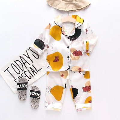 Lasteriided Tüdrukud magamisriided Laste pidžaamakomplekt lihavõttepühade pidžaamadeks Laps Poiss Prinditud puhkeriided Pijama Infantil Meninas