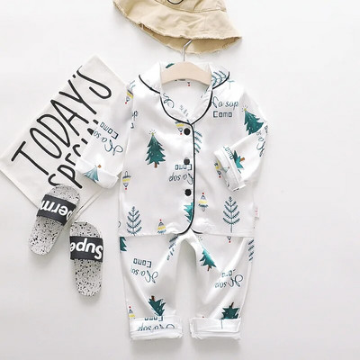 Lasteriided Tüdrukud magamisriided Laste pidžaamakomplekt lihavõttepühade pidžaamadeks Laps Poiss Prinditud puhkeriided Pijama Infantil Meninas