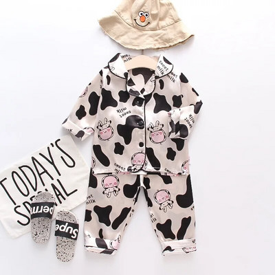 Lasteriided Tüdrukud magamisriided Laste pidžaamakomplekt lihavõttepühade pidžaamadeks Laps Poiss Prinditud puhkeriided Pijama Infantil Meninas