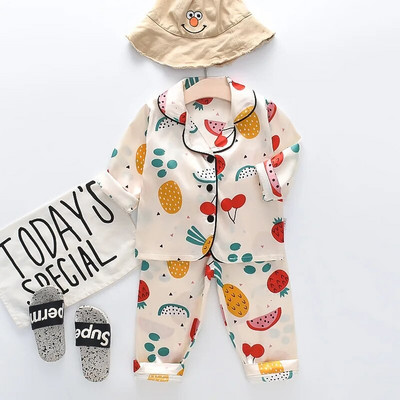 Lasteriided Tüdrukud magamisriided Laste pidžaamakomplekt lihavõttepühade pidžaamadeks Laps Poiss Prinditud puhkeriided Pijama Infantil Meninas