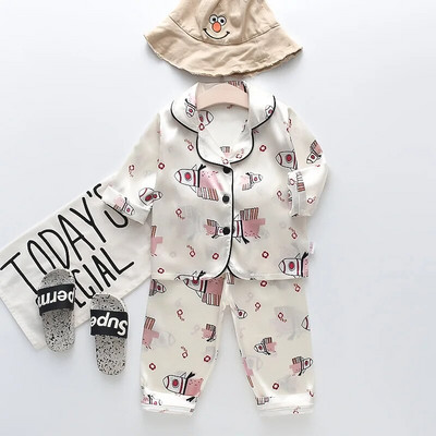 Lasteriided Tüdrukud magamisriided Laste pidžaamakomplekt lihavõttepühade pidžaamadeks Laps Poiss Prinditud puhkeriided Pijama Infantil Meninas