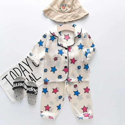 Lasteriided Tüdrukud magamisriided Laste pidžaamakomplekt lihavõttepühade pidžaamadeks Laps Poiss Prinditud puhkeriided Pijama Infantil Meninas