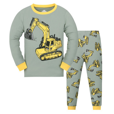 Σετ πιτζάμες Boys Hook Long Toddler Pjs Little Kids Sleepwear