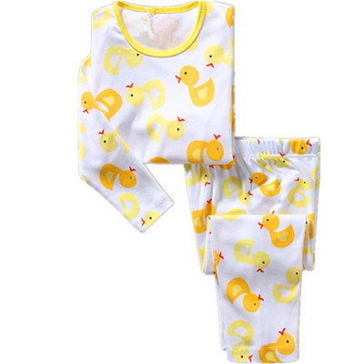 Digger Pidžama za dječake Odjeća Odijela Pamučne majice s dugim rukavima Dječje majice s hlačama Komplet pidžama za djecu 2 3 4 5 6 7 godina