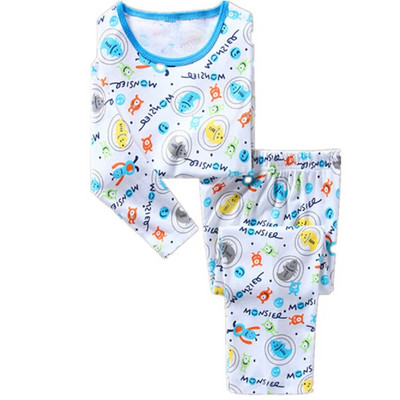 Digger Pidžama za dječake Odjeća Odijela Pamučne majice s dugim rukavima Dječje majice s hlačama Komplet pidžama za djecu 2 3 4 5 6 7 godina