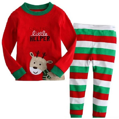 Digger Pidžama za dječake Odjeća Odijela Pamučne majice s dugim rukavima Dječje majice s hlačama Komplet pidžama za djecu 2 3 4 5 6 7 godina