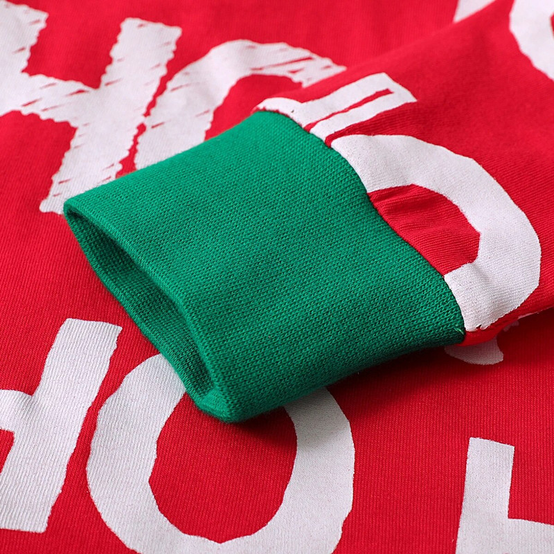 Laste jõulupidžaamad väikelaste pidžaamad HOHO magamisriided poistele tüdrukutele jõulupunased öörõivad uusaasta peokink Pjs