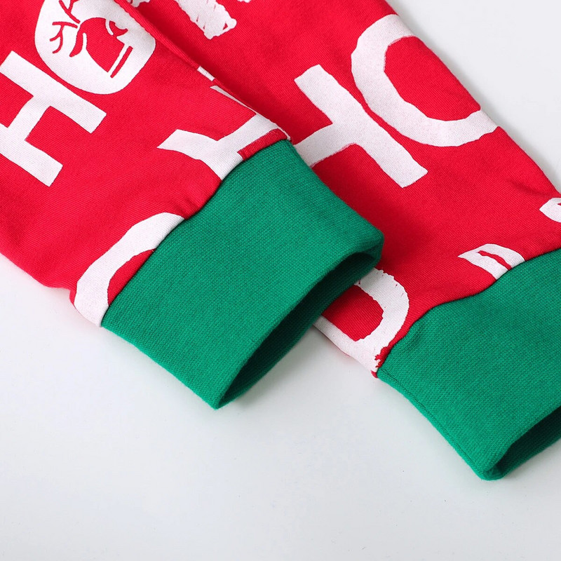 Laste jõulupidžaamad väikelaste pidžaamad HOHO magamisriided poistele tüdrukutele jõulupunased öörõivad uusaasta peokink Pjs