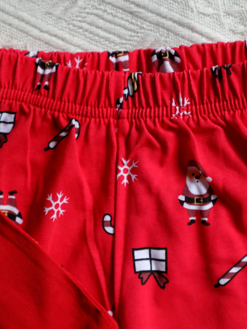Uus Four Seasons Laste Koduriiete Komplekt Punane Multikas trükk Pikkade varrukatega Pükste Jõulukomplekt Poiste Pidžaama Tüdrukute Öörõivad