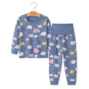 Бебешки детски комплект пижами Есенно детско облекло Костюм Коледно спално облекло Момчета Анимационни пижами Пижами за момичета Пижами Infantil