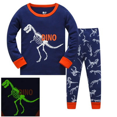 Jumping New Arrival 3-8T Space Rocket Odjeća za spavanje Jesen Zima Dječje pidžame Dječja modna odjeća Komplet kućne odjeće 2 kom odijela