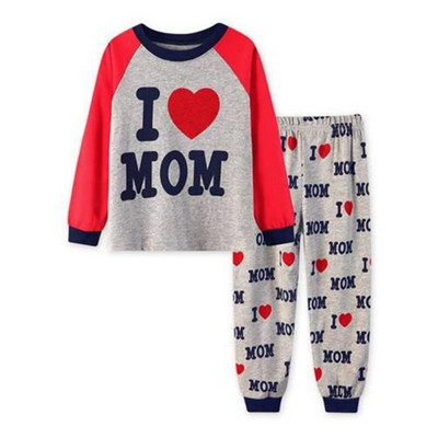 Dino Băieți Costume de pijamă 100% bumbac Seturi de haine lungi pentru copii Tricouri cu motor Pantaloni Seturi 2 piese Pijamale copii 2 3 4 5 6 7 ani