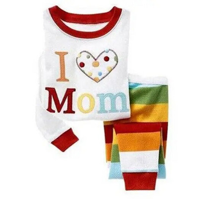 Dino Băieți Costume de pijamă 100% bumbac Seturi de haine lungi pentru copii Tricouri cu motor Pantaloni Seturi 2 piese Pijamale copii 2 3 4 5 6 7 ani