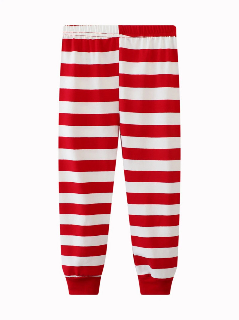 Dječja božićna pidžama dugih rukava kompleti dječje spavaćice 2 kom