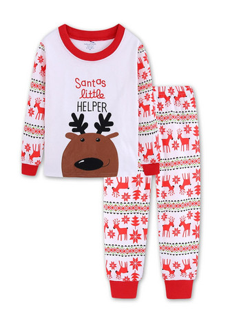 Νέες πυτζάμες για αγόρια για κορίτσια Παιδικές πιτζάμες Παιδικές πιτζάμες Santa Elk Infantil Χριστουγεννιάτικες πιτζάμες παιδικές βαμβακερές πιτζάμες κινουμένων σχεδίων