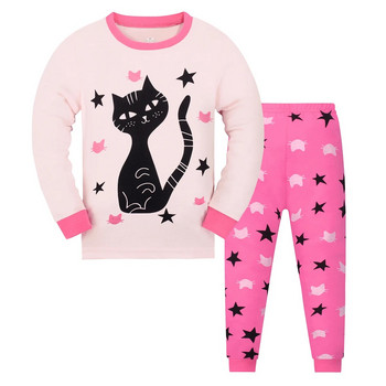 Πιτζάμες για νήπια για κορίτσια Little Kids Pjs Sleepwear Παιδικά Ρούχα Σετ