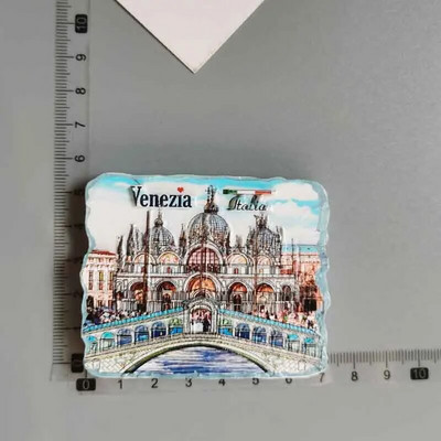 Italija Roma šaldytuvo magnetai turistinis suvenyras Dublinas Čilė Piza Brazilija 3D derva magnetinis šaldytuvas lipdukas namų dekoravimo dovanos