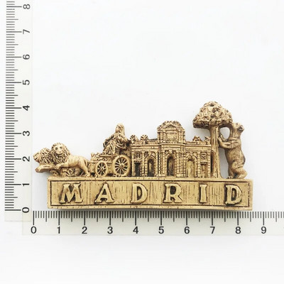 Italija Roma šaldytuvo magnetai turistinis suvenyras Dublinas Čilė Piza Brazilija 3D derva magnetinis šaldytuvas lipdukas namų dekoravimo dovanos