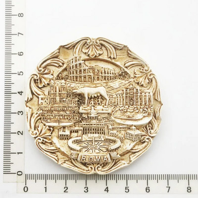 Italija Roma šaldytuvo magnetai turistinis suvenyras Dublinas Čilė Piza Brazilija 3D derva magnetinis šaldytuvas lipdukas namų dekoravimo dovanos